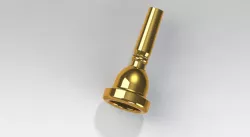 trombone wind instrument mouthpiece brass jupiter 6 1/2 