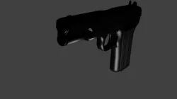 TT pistol 3D model