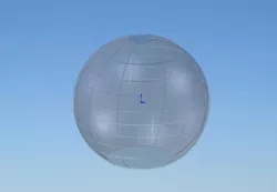 Underwater double sphere Dia 5000 mm