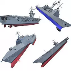 US Navy Ships 3D Models V8 3D model