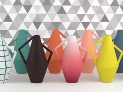 V  3D model
