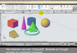 Video tutorial 3D Geometric Solids