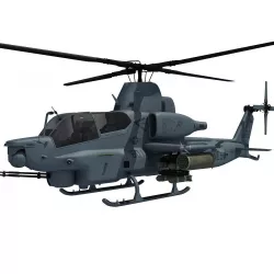 Viper Military Helicopter 3D model