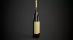 Wine Bottle 3D model