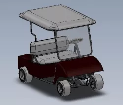 2 Seater Golf Car