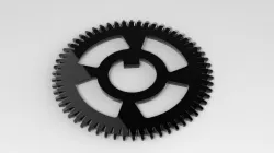 58 tooth 100mm diametre Cog