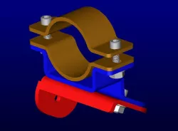 ADJUSTABLE SATELLITE LNB HOLDER