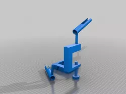 Airbrush holder with table clamp