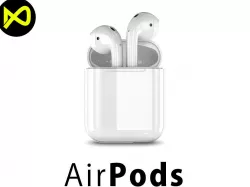 Apple AirPods And Case 3D model