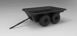 Argo trailer 3D model
