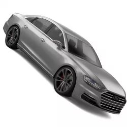 Audi A8 2019 3D model