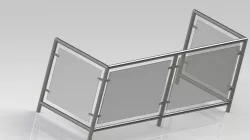 Balcony fence