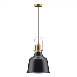  Black and Gold Ceiling Lamp 3D model