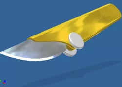 Brass Craft Knife (swan Morton)