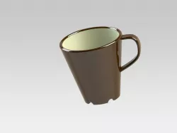 Brown Ikea Mug