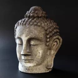 Buddha head sculpture 3D model
