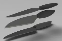 CARBON KITCHEN KNIFE