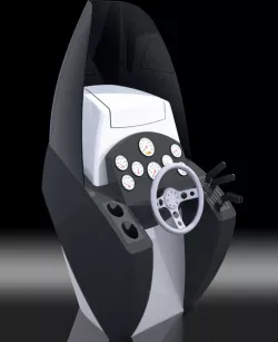 Center console for RIB or fisherman boats.