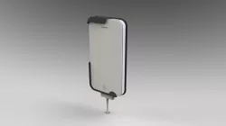 Clip-style iPhone Dock