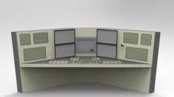 Control Panel Low-poly  3D model