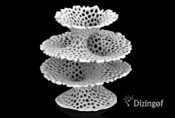 Costa Splash Vase - Math Art by @Dizingof