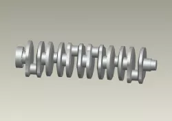 Crank Shaft for V6 Engine