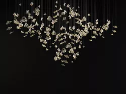 Dancing Leaves 3D model