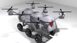 Drone - UGV Air Robot 3D model