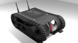 Drone - UGV Robot Tank 3D model