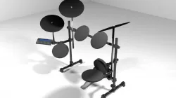 Drum Set - Electronic 3D model