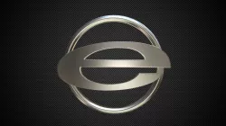 emerald logo 3D model