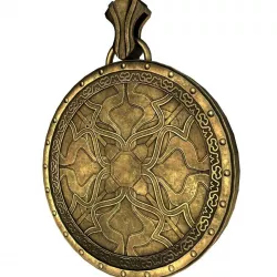 Fantasy amulet 3D model