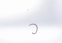 Flexible tension spring hook ends