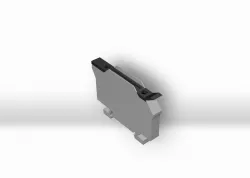 FUSE BLOCK,1/4"x 1 1/4" : DIN RAIL MOUNT