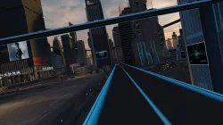 futuristic city 3D model