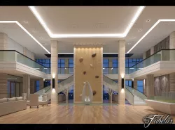 Hall 3D model