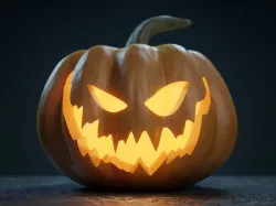 Halloween Pumpkin - Jack-o-lantern 3D model