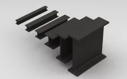 HEB H Beam UNI 5391 Sizes 100-1000mm
