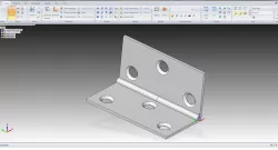 How to model a hinge in Solid Edge?