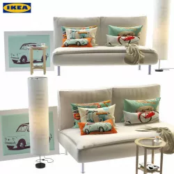 Ikea furniture collection 3D model