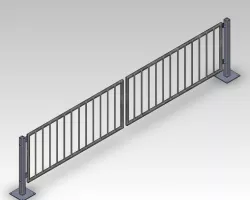 industrial gate