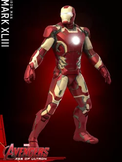 Iron man Mark 42 3D model