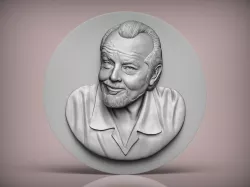 Jack Nicholson 3D model