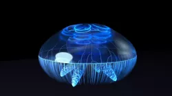 Jellyfish with UE4 Support Low-poly  3D model