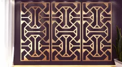 Large Gold Decorative Panel  3D model
