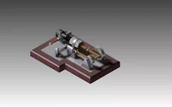 M16 model engine
