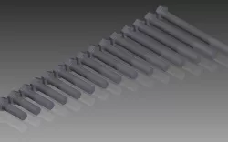 M27 DIN 931 (Partially Threaded) M6S Hexagon Head Bolts