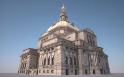Methodist Central Hall  -  London 3D model
