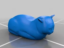 Molly (cat) sculpture