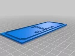 My Customized Simple Name Sign